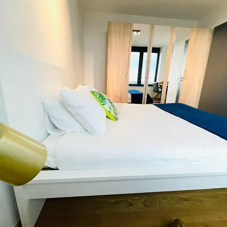 Luxury 1 Bedroom In Heart Of Cloche D'or, Spa, Gym, Terrace & Parking-23 Appartement Luxemburg